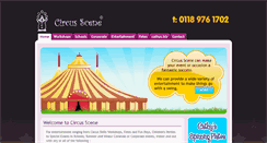 Desktop Screenshot of circus-scene.co.uk